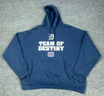 Sudadera con Capucha Y2K Detroit Tigers 2006 Serie Mundial Adulto XL Equipo del Destino Foto 1 de 4