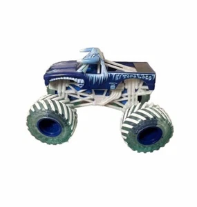 Monster Jam El Toro Loco Blue 4X4 Truck HTF 1/64 Loose Fire & Ice Diecast - Picture 1 of 5