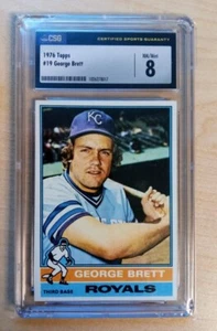 1976 Topps #19 George Brett Kansas City Royals HOF CSG 8 NM-MT Well Centered! - Picture 1 of 3