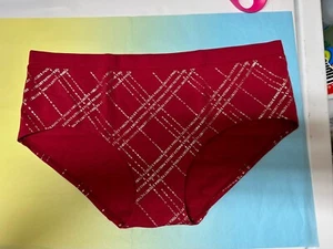 Body By Victoria Hipster Red With Glitter Size XXL - Picture 1 of 2