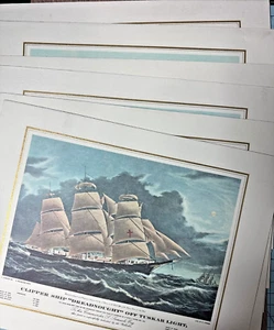 Cubiertas de menú de primera clase Pan American Airlines vintage envío cortapelos - Juego de 6 - Imagen 1 de 13