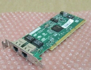 Fujitsu S26361-F3227-L202 PCI-X Dual Port Gigabit Ethernet Server Adapter Card - Picture 1 of 4