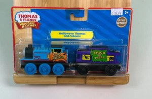 Halloween Thomas and Caboose -Thomas & Friends Wooden Railway LC98056 New - Rare - Imagen 1 de 6