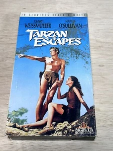 TARZAN ESCAPES (1991) VHS - Picture 1 of 2