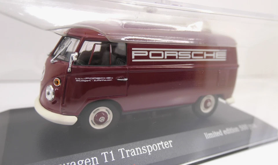 Minichamps 1:43 - VW T1 Kasten "Porsche"- 943052203 - (53) - Bild 1 von 1