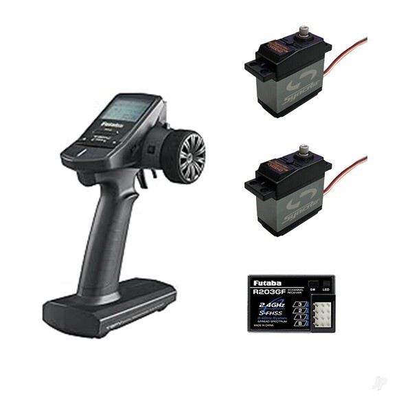 フタバ　MEGATECH 3PK SUPER Futaba Megatech 3PK Super PK-FSM Receiver Transmitter Set