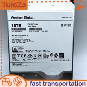 Enterprise HDD WUH721816ALE6L4 0F38466 232 WD Ultrastar DC HC550 16TB 3.5" SATA - Afbeelding 1 van 4