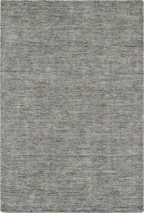 Gray Plush Tonal Wool Gabbeh Solid Door Mat TT100 - Aprx 3' 6" x 5' 6" - Picture 1 of 1