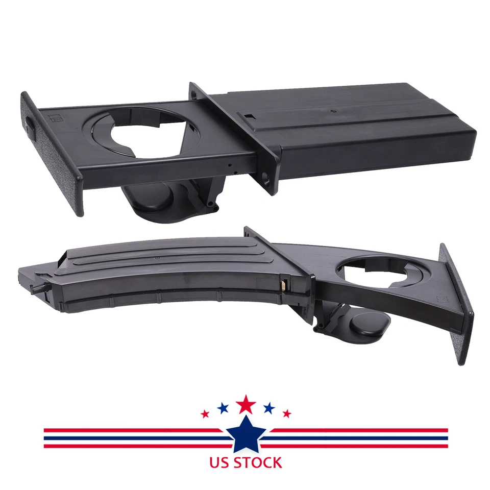 Porta-copos esquerdo e direito para 2004-2010 BMW 525i 528i 530i 535i 545i 550i M5 - Imagem 1 de 4