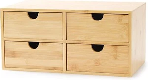 Mini Desktop Drawer Tabletop Storage Organization Box for Office Home - Picture 1 of 7