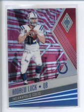ANDREW LUCK 2017 PANINI PHOENIX #12 PINK PARALLEL #177/199 AJ2666