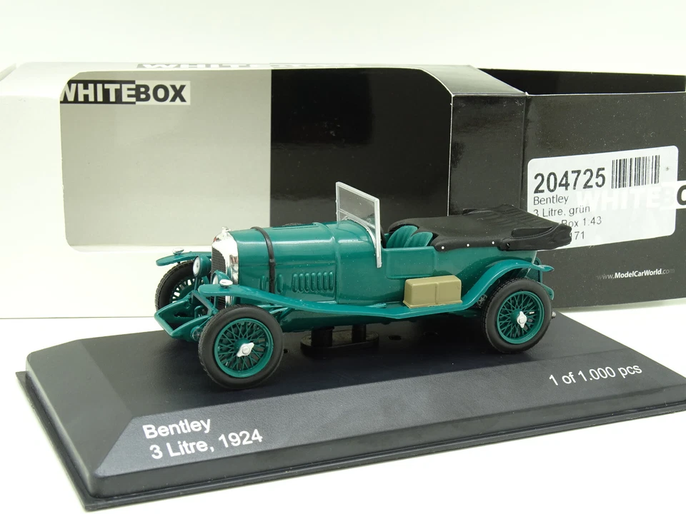 WhiteBox 1/43 - Bentley 3L 1924 Verde - Immagine 1 di 1