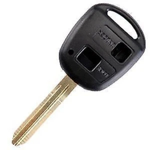 2 BUTTON REMOTE KEY FOB CASE SHELL + NEW BLADE FITS LEXUS - Picture 1 of 1