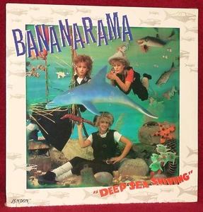 LP BANANARAMA DEEP SEA SKIVING 1983 LONDON ORIG PRESS SEALED SYNTH POP ROCK - Picture 1 of 2