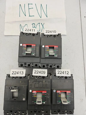 ABB Sace Tmax XT1N 125 3p 30a 600v Circuit Breaker - Image 1 of 2