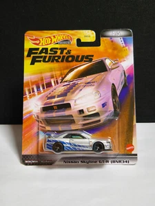Hot Wheels Premium Fast & Furious NISSAN SKYLINE GT-R (BNR34) - Bild 1 von 8