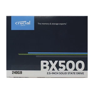 SSD interno Crucial 240 GB BX500 3D NAND SATA 2,5 pulgadas, hasta 540 MB/s - Imagen 1 de 3