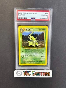 Bayleef Neo Genesis #29 PSA 8 - Picture 1 of 2