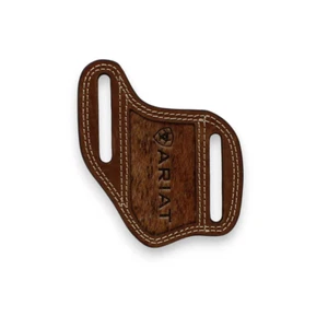 Ariat Leder Pfannkuchen Messerscheide Kalbshaar mittelbraun - Bild 1 von 1