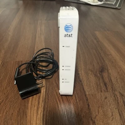 AT&T Wireless Router w/ DSL Modem High Speed Internet 2701HG-B - Image 1 of 4