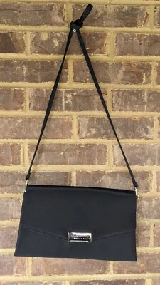 Rosetti Black Crossbody Purse with Removable Strap for a Clutch - Image 1 of 4