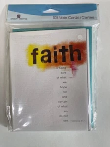 NEW SET OF 10 "FAITH" CARDS W/ ENVELOPES ~BLANK INSIDE - Picture 1 of 2
