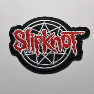 Slipknot embroidered IRON ON , OR SEW PATCH - Picture 1 of 1