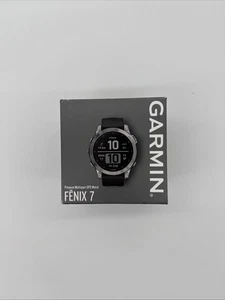 Garmin fēnix 7, Montre Connectée GPS Multisport, Entraînement - Graphite / Sliver Neuve - Photo 1 sur 7