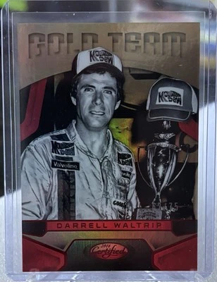 2016 Panini Certified #GT16 Darrell Waltrip Gold Team Mirror Red #/75 B1R1 - Image 1 of 2