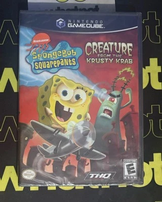 SpongeBob SquarePants: Creature from the Krusty Krab Nintendo GameCube 2006 CIB - Image 1 of 4