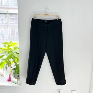 NEW Talbots Heritage Black Linen Pants Size 8 - Picture 1 of 5