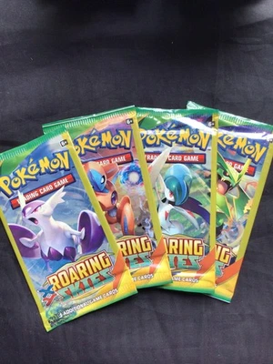 Pokemon Cards: Sealed Roaring Skies 3 Card Booster Pack - Image 1 of 4