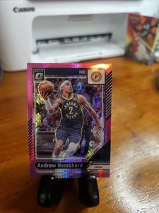 2024-25 Panini Donruss Optic Basketball - Andrew Nembhard #25 Pink Hyper Prizm - Picture 1 of 2