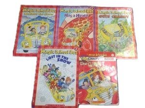 x5 The Magic School Bus Vintage Scholastic Books Lot Vintage Scholastic Book Lot - Picture 1 of 3