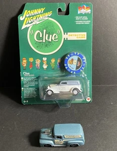 Johnny Lightning Pop Culture 1933 Ford Clue 1/64 Car Token & Bonus Parts Truck! - Picture 1 of 10