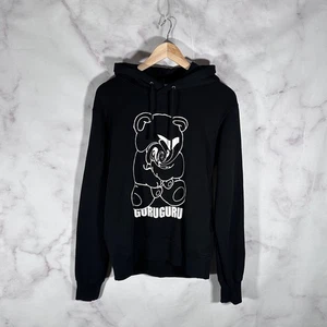 Undercover Black Warped GuruGuru Bear Hoodie Size M Japanese Archive Sweatshirt - Picture 1 of 8