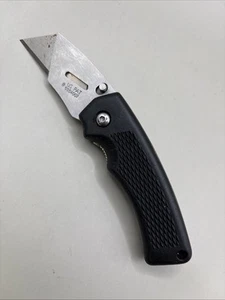 Gerber box cutter Black & Silver Liner Lock Quick Change - Picture 1 of 2