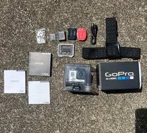 GoPro HERO3+ White Edition Action Camera - NEW With Box And Accessories - Picture 1 of 16