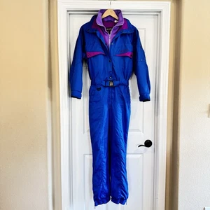 Vintage Retro NEVICA SKI SUIT Snowsuit FS16 Women’s 8 5K Waterproof 80s 90s - Picture 1 of 19