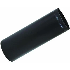 (1)-Black 3" X 24" 28 Ga 1200F Furnace Heat Stove Pipe Imperial Mfg BM0343 - Picture 1 of 1