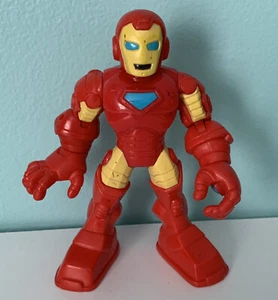 Figura de acción Iron Man 2012 Hasbro Playskool Marvel Super Hero Adventures 5" - Imagen 1 de 6