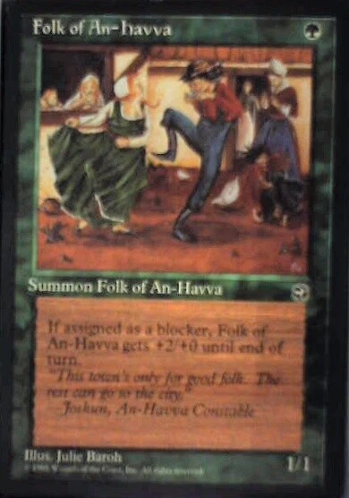 Folk of An-Havva - Homelands: #87a, Magic: The Gathering Nm R202 - Image 1 of 1