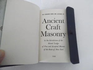 Giacca in vinile blu 1964 The Standard Work And Lectures Of Ancient Craft Masonry - Foto 1 di 10