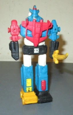 Boneco de ação VOLTRON Vehicle Team Assembler LJN Toys borracha vintage 1984 - Imagem 1 de 3