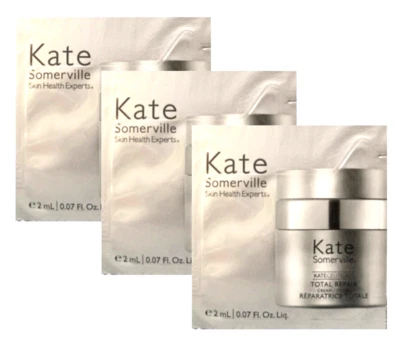 Crema reparadora total Kate Somerville Kateceuticals lote de 3 sobres x 2 ml ea = 6 ml Foto 1 de 3