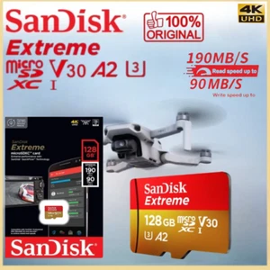 Carte mémoire SANDISK Extreme Micro SD 128Go 190 Mo/s NEUF - Photo 1/2