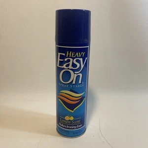 Easy On Heavy Duty Speed Spray Starch Crisp Linen Scent 22 oz Hard To Find New - Picture 1 of 4