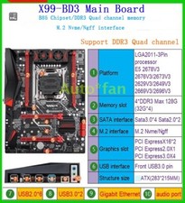 Genuine New For Large-scale Online Games X99-BD3 DDR3 128G LGA2011-3P Main Board