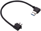 Cordon USB 3.0 vers micro B angle droit SMAYS pour disque dur externe Toshiba -