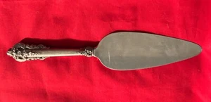 WALLACE GRANDE BAROQUE STERLING SILVER HANDLE 10-1/2" CAKE/PIE SERVER NO MONO - Picture 1 of 4